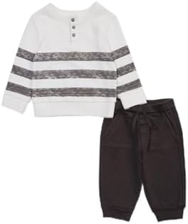 Splendi baby-boys stripe l s henley set