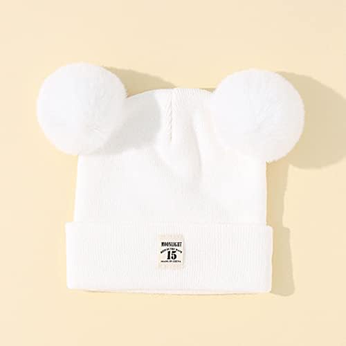 Toddler Winter Knitted Hat Scarf Set