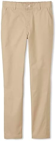 French Toast Girls Adaptive Straight Leg Stretch Twill Pant
