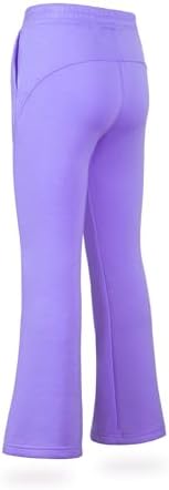 WELAKEN Girls Flare Sweatpants Bootcut Casual Jogger Pants with Pockets