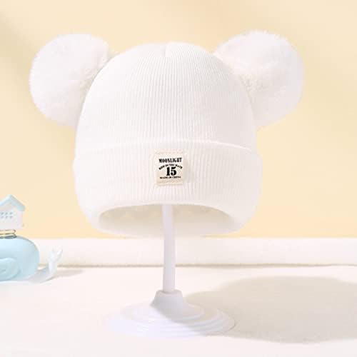 Toddler Winter Knitted Hat Scarf Set