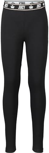 Juicy Couture Girls Leggings Stretch Pants with Logo