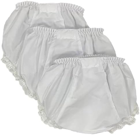 Unique Embroidered Bloomers for Baby Girls - Soft Elastic Seat Covers