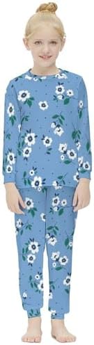Soft Comfortable Watercolor Floral Pajama Set