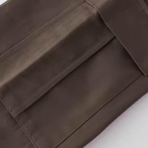 Weekend Essential Cargo Pants for Girls Checked Design Wide-Leg elevate Style