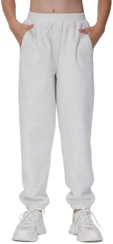 THE GYM PEOPLE - Girls Fleece Tapered Workout Sweatpants