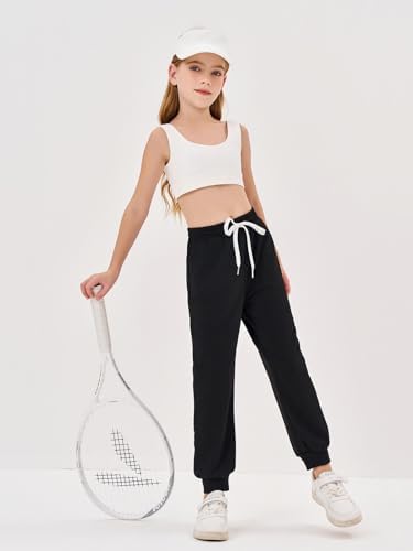 Haloumoning Girls High Waist Sweatpants