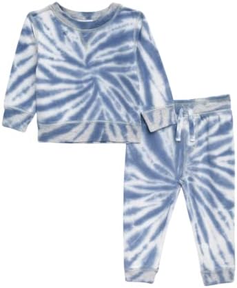Splendid Baby-Boys Transition Tie Dye Sweatshirt Set