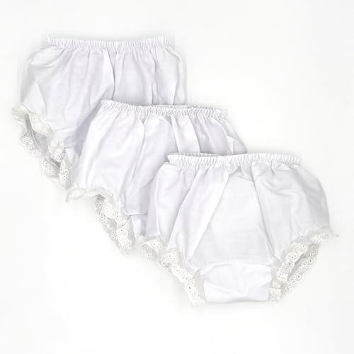 Unique Embroidered Bloomers for Baby Girls - Soft Elastic Seat Covers