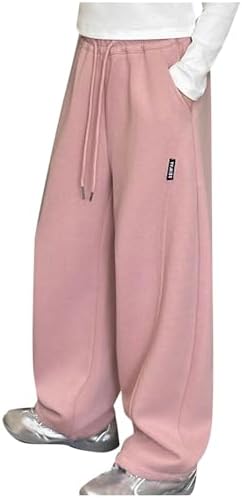 Girls Wide Leg Casual Sweatpants