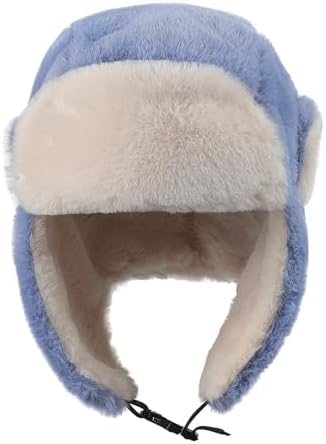 Warm Fuzzy Plush Kids Trapper Hats