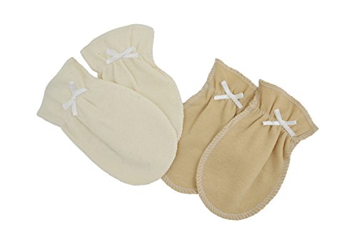 Organic Cotton Newbornmittens made to keep them cozy