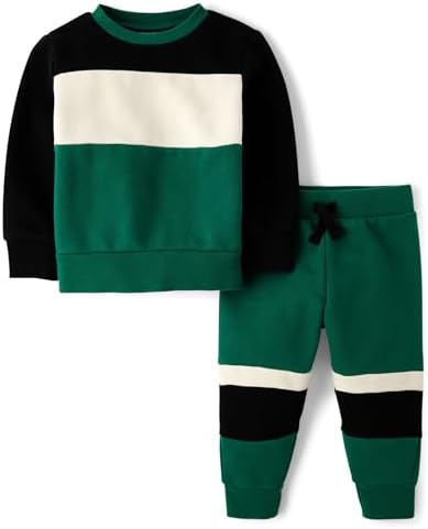 The Childrens Place Baby Boys Cozy 2-Piece Outfit