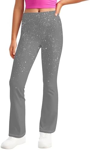 Girls Flare Leggings with Elastic Waistband