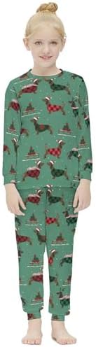Meiko Girls Christmas Baseball Pup Set