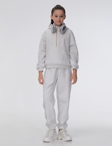 THE GYM PEOPLE - Girls Fleece Tapered Workout Sweatpants