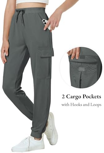 EXARUS Youth Girls Cargo Hiking Pants