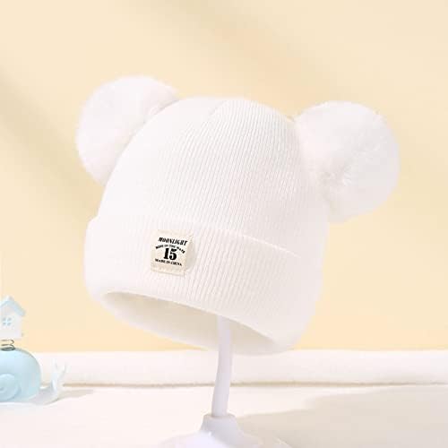 Toddler Winter Knitted Hat Scarf Set