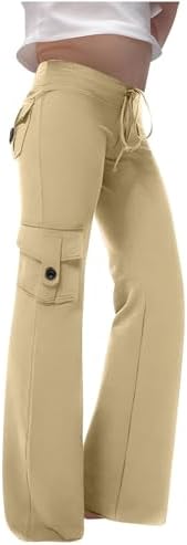 High Waist Cargo Pants for Girls