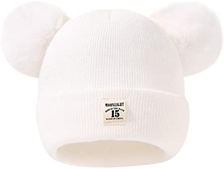 Toddler Winter Knitted Hat Scarf Set