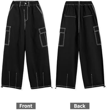 Rolanko Girls Wide Leg Cargo Pants