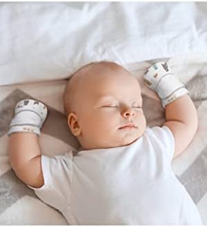Adjustable Hand Mittens for Newborns