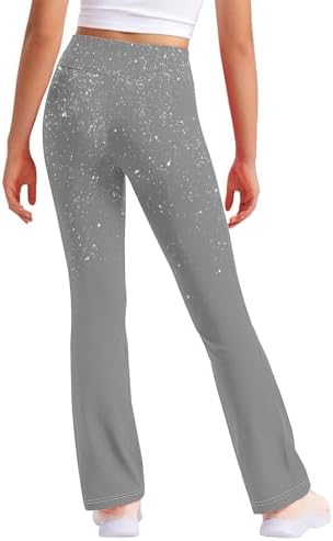 Girls Flare Leggings with Elastic Waistband