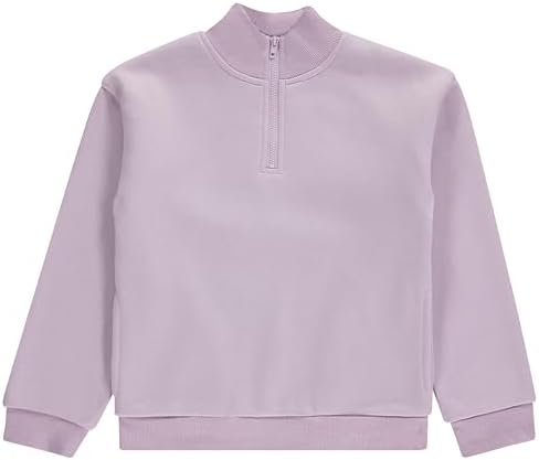 BTween Girls Hoodie Sweatshirt Set - Pack of 3 with Full and Half Zips