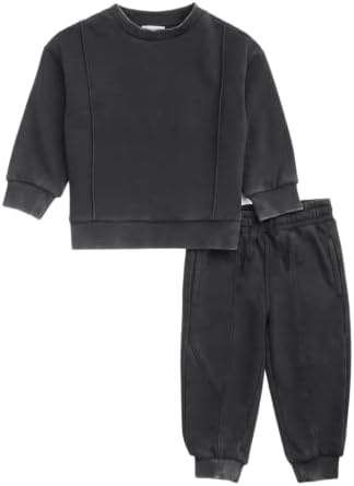 Splendid Washed long sleeve sweatshirt pants set for baby boys