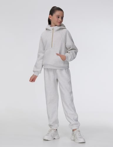 THE GYM PEOPLE - Girls Fleece Tapered Workout Sweatpants
