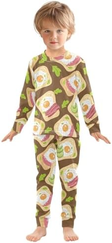 WIFIU Long Sleeve Pajama Sets Cotton Spandex Ultimate Comfort