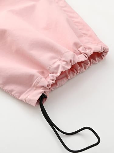 Biniduckling Age-Appropriate Panties for Girls and Toddlers Baggy Cargo Parachute Pants