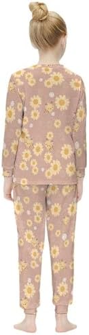 Cute Bee Pattern Girls Set