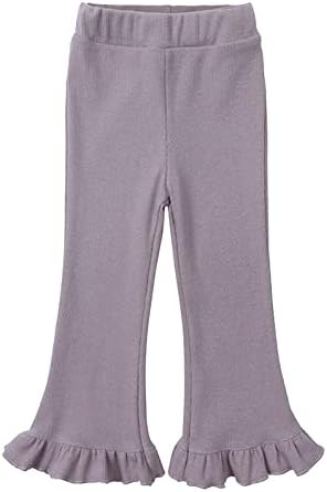 Flared Slim Ruffle Bell Bottoms
