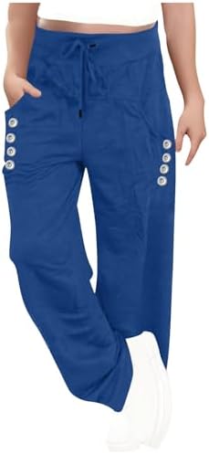 Teen Girls Summer Wide Leg Sweatpants with Pockets