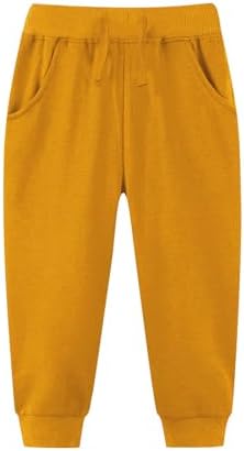 Kids Jogger Pants with Drawstring Waist and Pockets