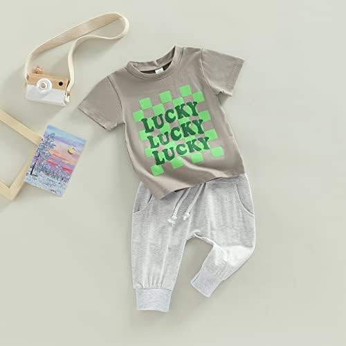 Cute St Patricks Day Baby Boy Outfit