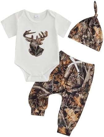 Newborn Hut Kelly Camo Outfit