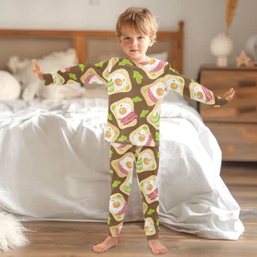 WIFIU Long Sleeve Pajama Sets Cotton Spandex Ultimate Comfort