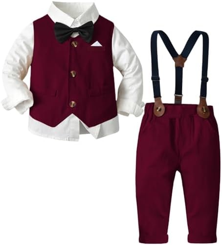 Sangtree Boys Formal Suits Sets Gentleman Outfits