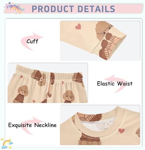 Soft Cotton Pajamas for Kids 18M-8Y Migration-Ready Sleepwear