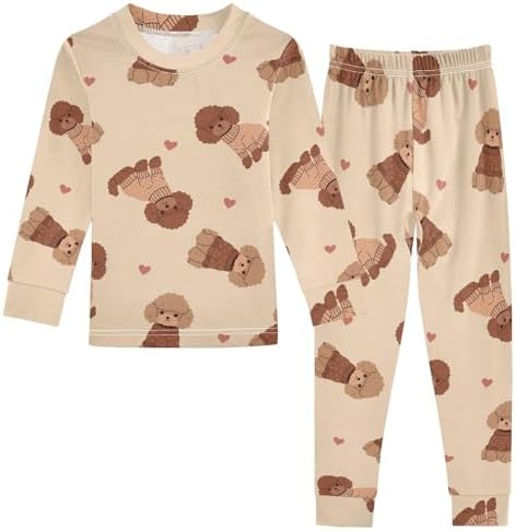 Soft Cotton Pajamas for Kids 18M-8Y Migration-Ready Sleepwear