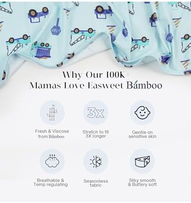 EASWEET Bamboo Viscose Baby Outfits for Winter Fall