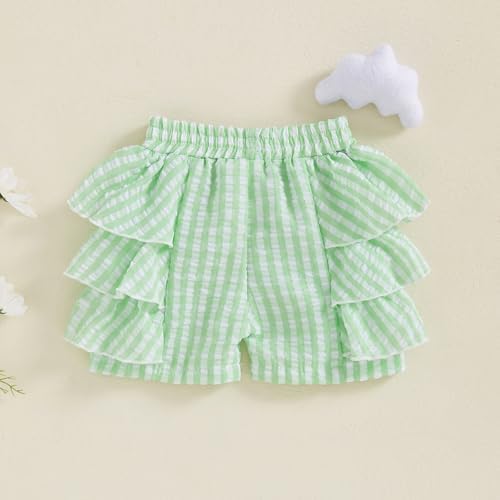 Adorable Pink Ruffled Shorts for Baby Girls