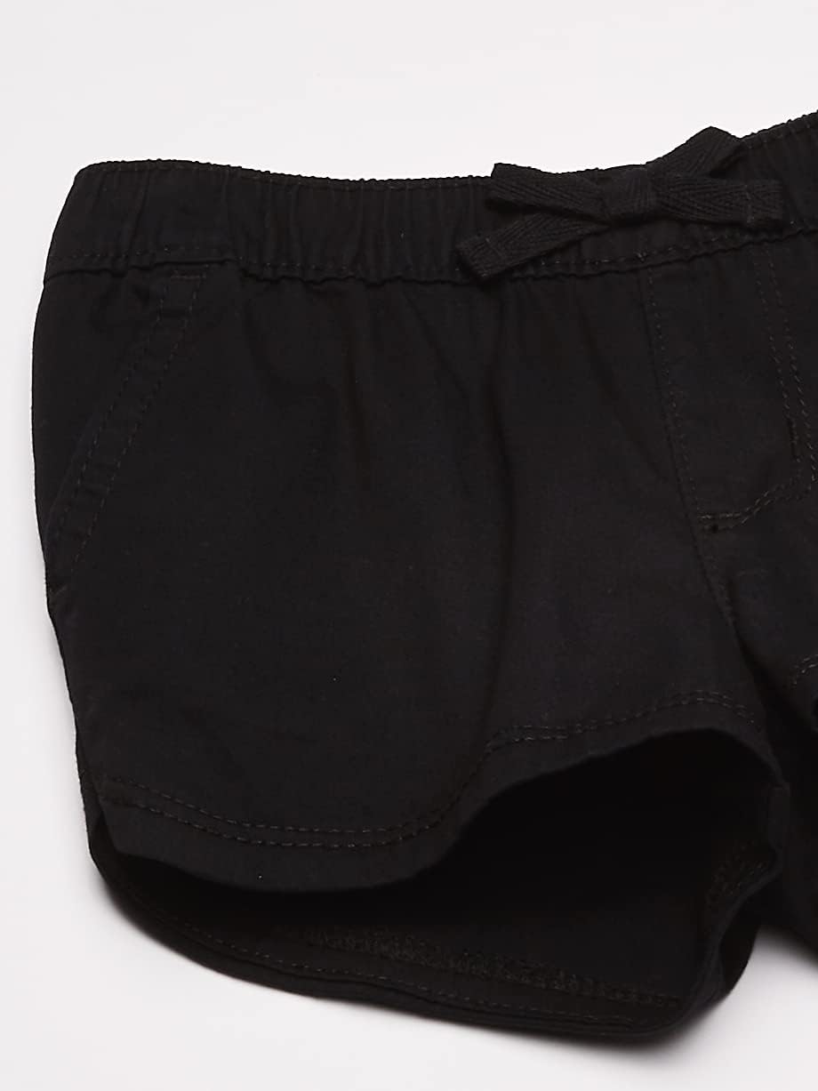 Cute Baby Girls Pull-On Chambray Shorts