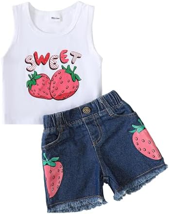 Adore This Fun and Stylish Toddler Girl clothing Set for Summer