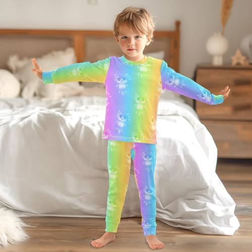WIFIU Pajama Sets FOLDOVER COLLECTORS - Soft Cotton Pjs for Home - 18M-8Y