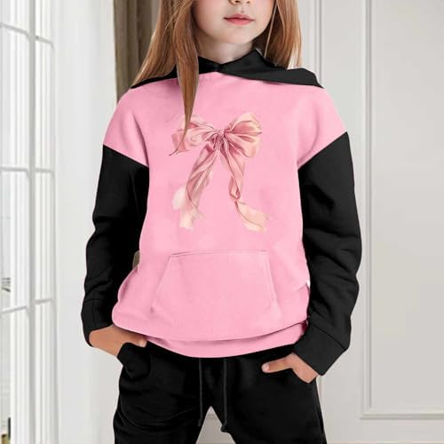 Boys and girls two-piece athletic tracksuit set for kids