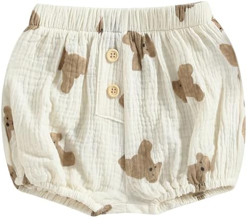 Cotton Linen Diaper Cover for Newborn Kids