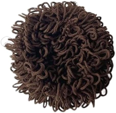 Cute Knitted Wig Hat for Boys and Girls